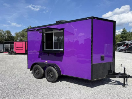 New 2026 Coast 2 Coast 7X12 TA CONCESSION Vending / Concession Trailer