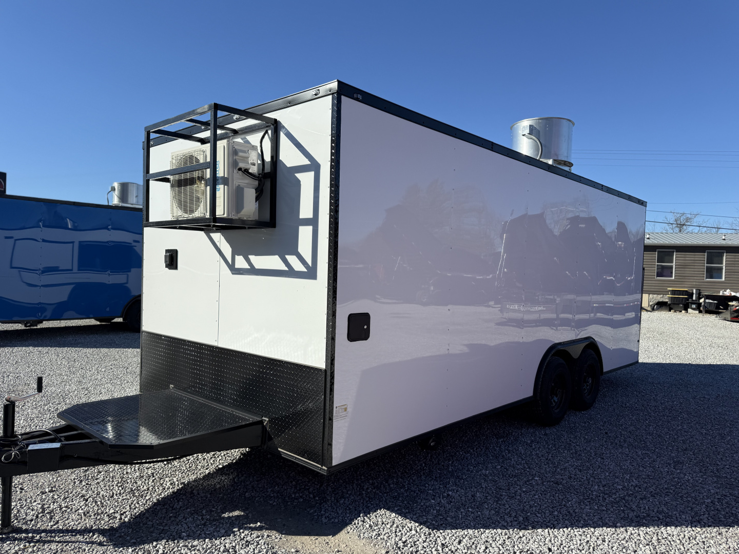 New 2026 Coast 2 Coast 8.5X18 TA CONCESSION TRAILER (FULLY EQUIPPED) BLACKOUT Vending / Concession Trailer