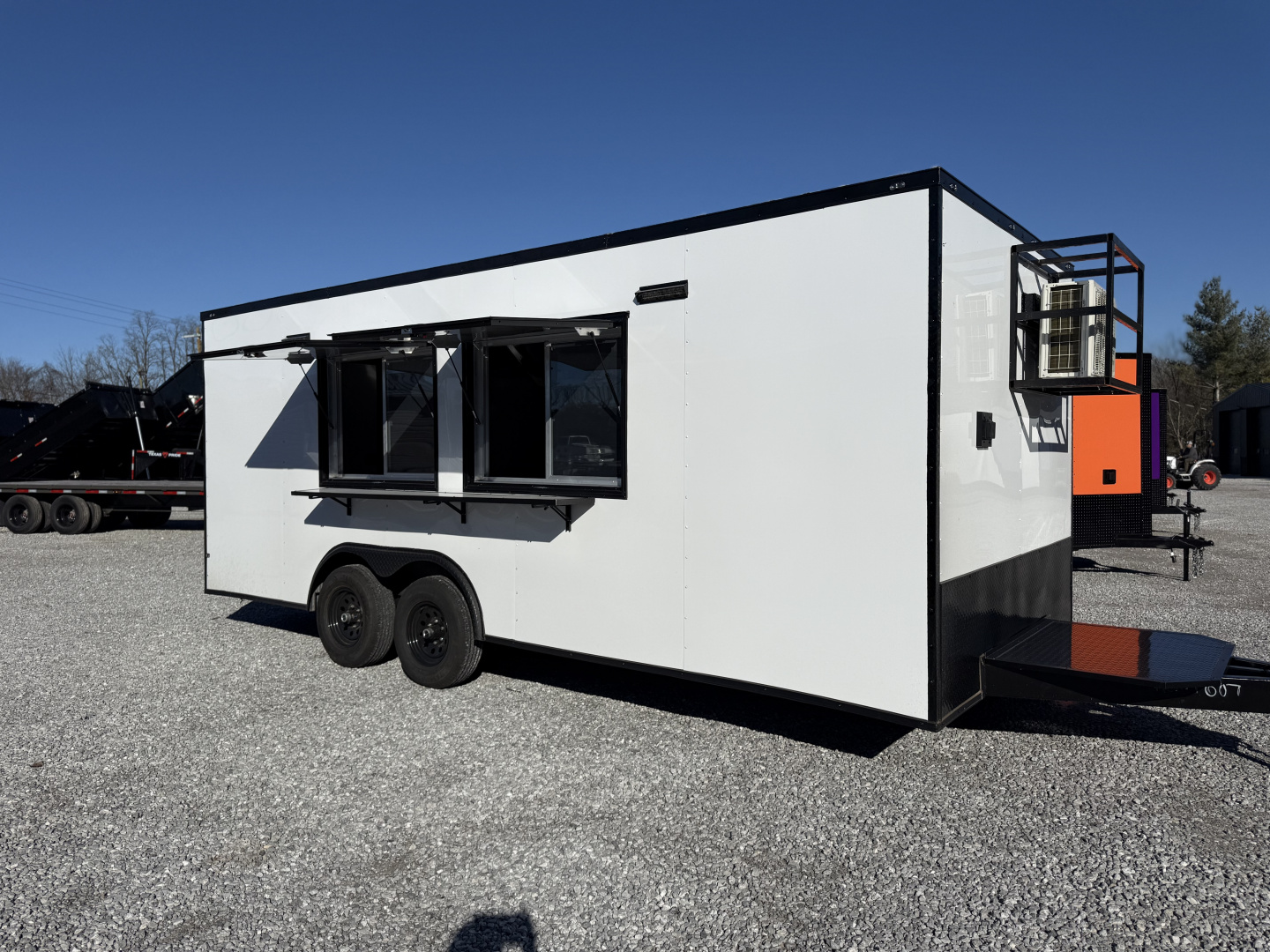 New 2026 Coast 2 Coast 8.5X18 TA CONCESSION TRAILER (FULLY EQUIPPED) BLACKOUT Vending / Concession Trailer