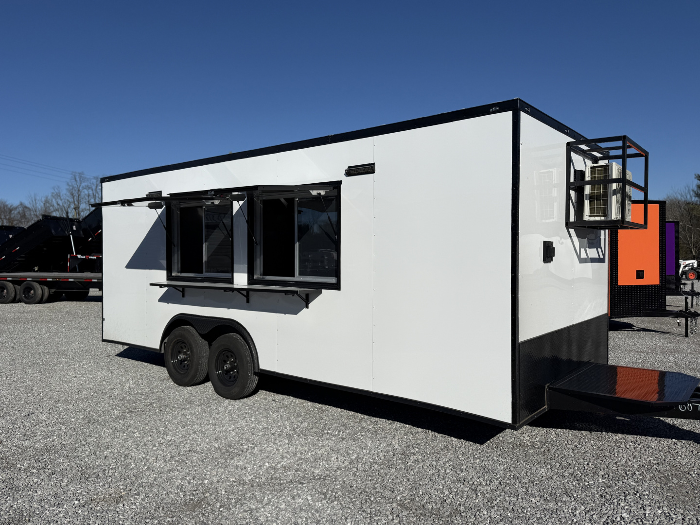 New 2026 Coast 2 Coast 8.5X18 TA CONCESSION TRAILER (FULLY EQUIPPED) BLACKOUT Vending / Concession Trailer
