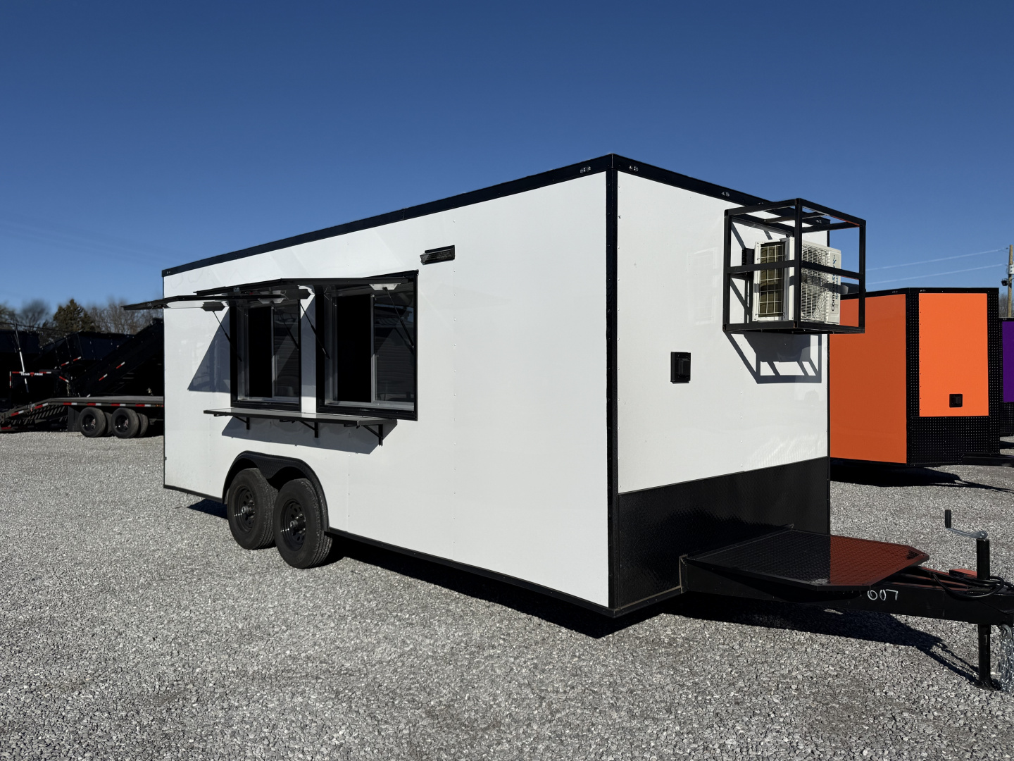 New 2026 Coast 2 Coast 8.5X18 TA CONCESSION TRAILER (FULLY EQUIPPED) BLACKOUT Vending / Concession Trailer
