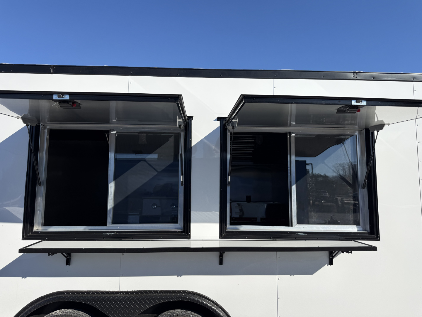 New 2026 Coast 2 Coast 8.5X18 TA CONCESSION TRAILER (FULLY EQUIPPED) BLACKOUT Vending / Concession Trailer