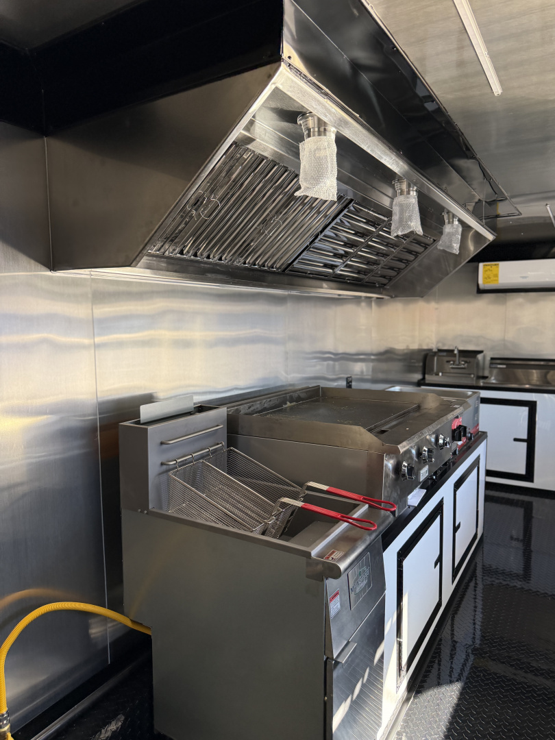 New 2026 Coast 2 Coast 8.5X18 TA CONCESSION TRAILER (FULLY EQUIPPED) BLACKOUT Vending / Concession Trailer