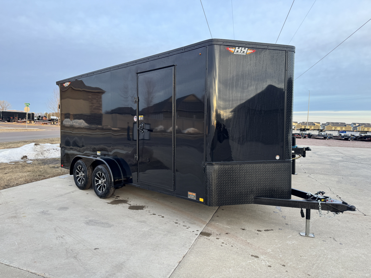 New 2026 H&H Trailers H84716TFTV Cargo / Enclosed Trailer