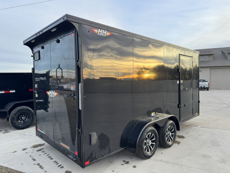 New 2026 H&H Trailers H84716TFTV Cargo / Enclosed Trailer