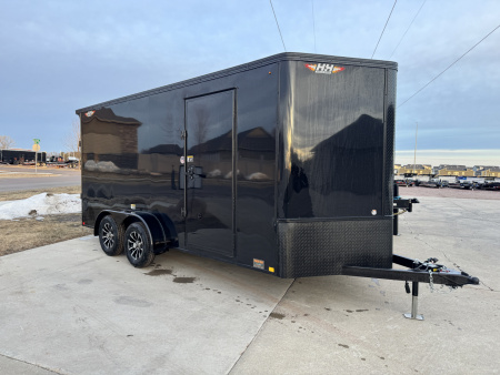 New 2026 H&H Trailers H84716TFTV Cargo / Enclosed Trailer