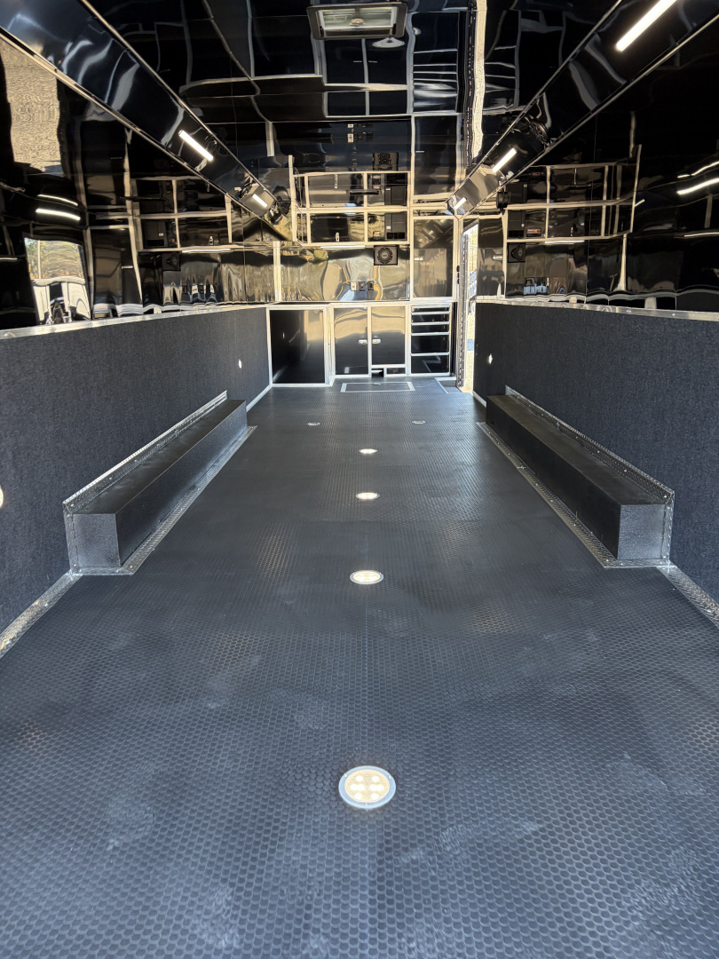 New 2026 Haulmark EDGE 34 Race Trailer With Turbo Package, Awning, Polycor, Insulated, Black Trim Package