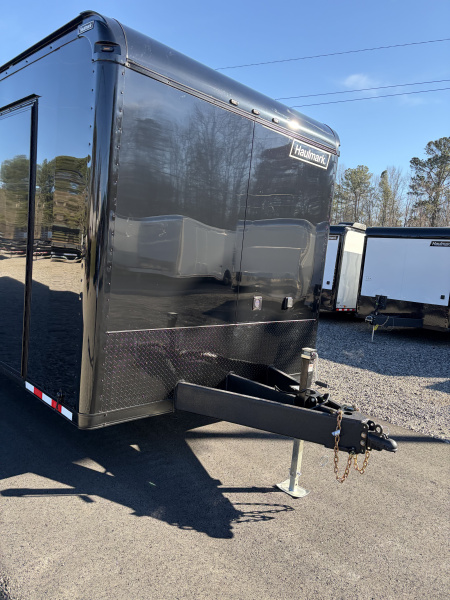 New 2026 Haulmark EDGE 34 Race Trailer With Turbo Package, Awning, Polycor, Insulated, Black Trim Package