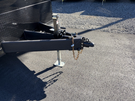 New 2026 Haulmark EDGE 34 Race Trailer With Turbo Package, Awning, Polycor, Insulated, Black Trim Package