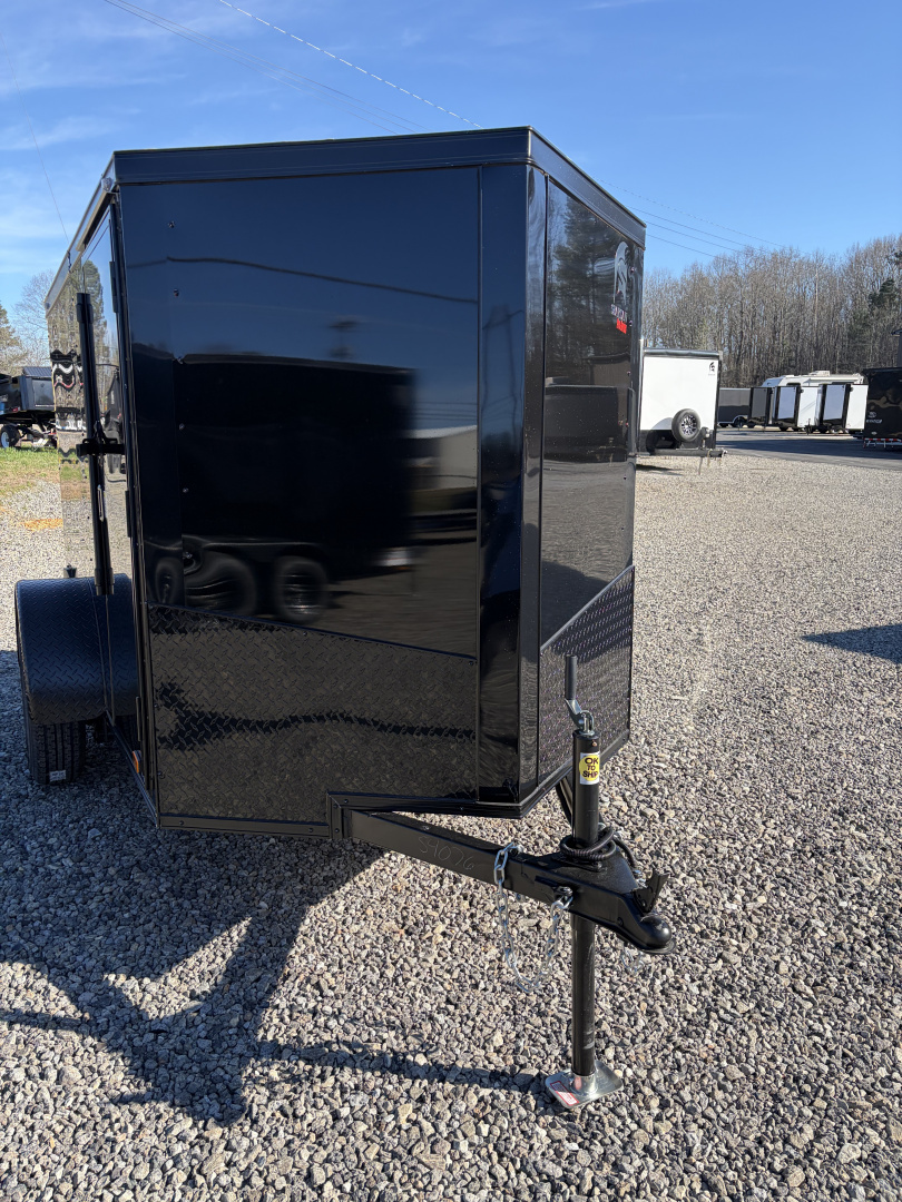 New 2026 Spartan 5X8 Enclosed Trailer, Side Door, Barlock, Polycor, Stabledeck