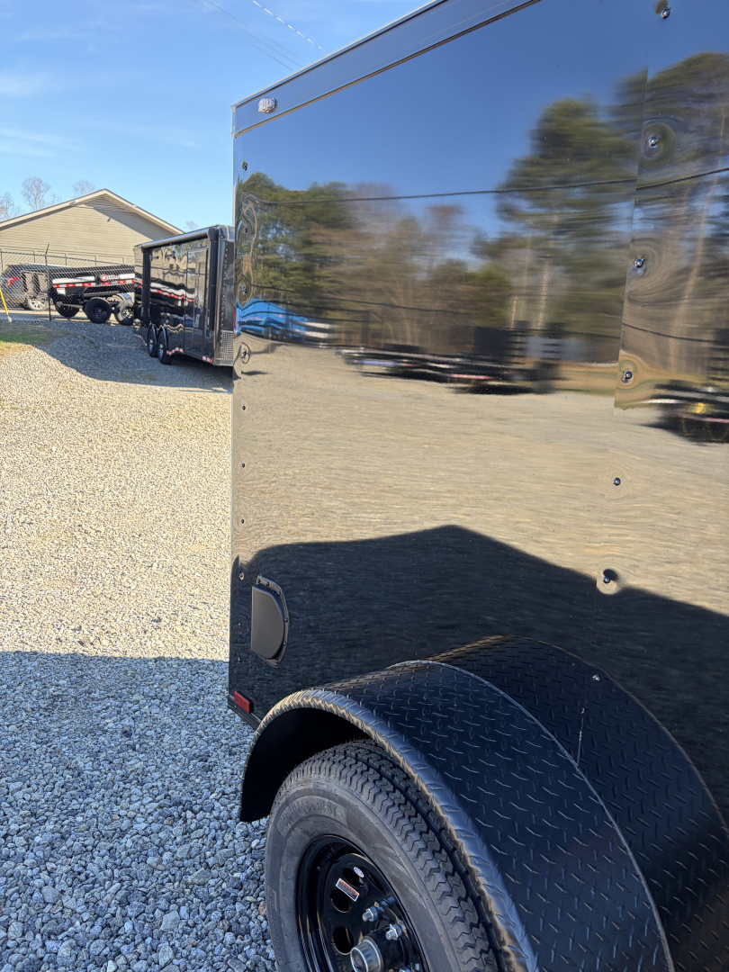 New 2026 Spartan 5X8 Enclosed Trailer, Side Door, Barlock, Polycor, Stabledeck