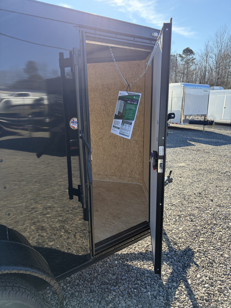 New 2026 Spartan 5X8 Enclosed Trailer, Side Door, Barlock, Polycor, Stabledeck