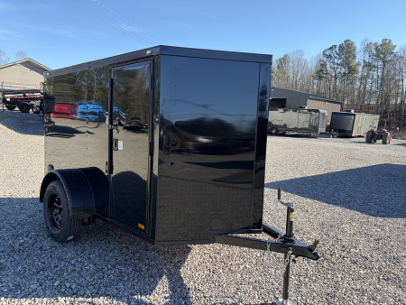 New 2026 Spartan 5X8 Enclosed Trailer, Side Door, Barlock, Polycor, Stabledeck
