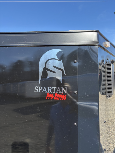 New 2026 Spartan 5X8 Enclosed Trailer, Side Door, Barlock, Polycor, Stabledeck