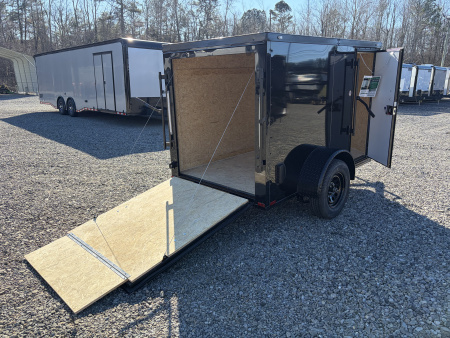 New 2026 Spartan 5X8 Enclosed Trailer, Side Door, Barlock, Polycor, Stabledeck