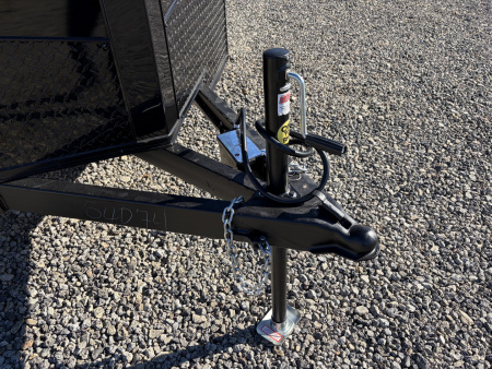 New 2026 Spartan Cargo 6X12 Enclosed Trailer, Blackout PolyCor, 7K GVWR, Tandem Axle, 6'6" Interior, StableDeck, Full Thermoply Ceiling Liner