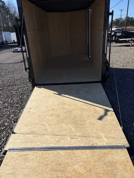 New 2026 Spartan Cargo 6X12 Enclosed Trailer, Blackout PolyCor, 7K GVWR, Tandem Axle, 6'6" Interior, StableDeck, Full Thermoply Ceiling Liner