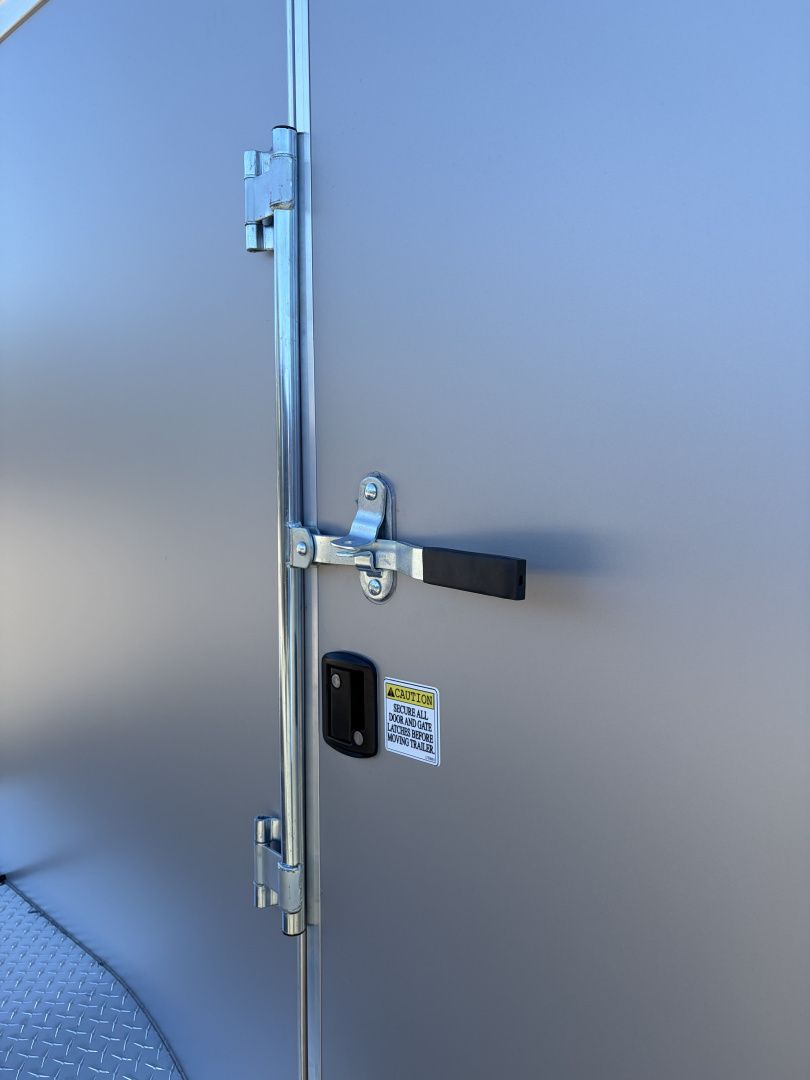 New 2026 Spartan Cargo 6X12 Enclosed Trailer, Blackout PolyCor, 7K GVWR, Tandem Axle, 6'6" Interior, StableDeck, Full Thermoply Ceiling Liner