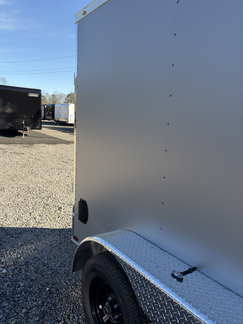 New 2026 Spartan Cargo 6X12 Enclosed Trailer, Blackout PolyCor, 7K GVWR, Tandem Axle, 6'6" Interior, StableDeck, Full Thermoply Ceiling Liner