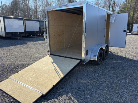 New 2026 Spartan Cargo 6X12 Enclosed Trailer, Blackout PolyCor, 7K GVWR, Tandem Axle, 6'6" Interior, StableDeck, Full Thermoply Ceiling Liner