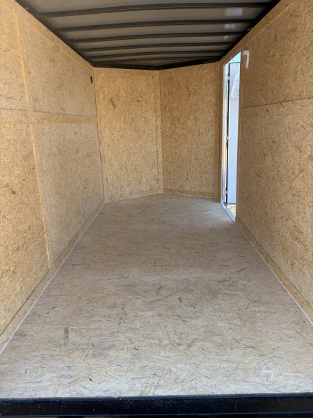 New 2026 Spartan Cargo 6X12 Enclosed Trailer, Blackout PolyCor, 7K GVWR, Tandem Axle, 6'6" Interior, StableDeck, Full Thermoply Ceiling Liner