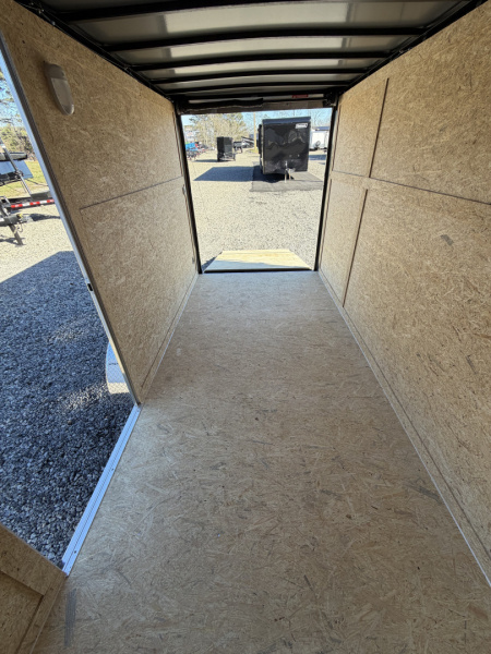 New 2026 Spartan Cargo 6X12 Enclosed Trailer, Blackout PolyCor, 7K GVWR, Tandem Axle, 6'6" Interior, StableDeck, Full Thermoply Ceiling Liner