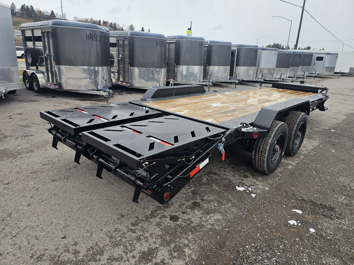 New 2026 Iron Bull 22' 22k Super Single Equipment Trailer