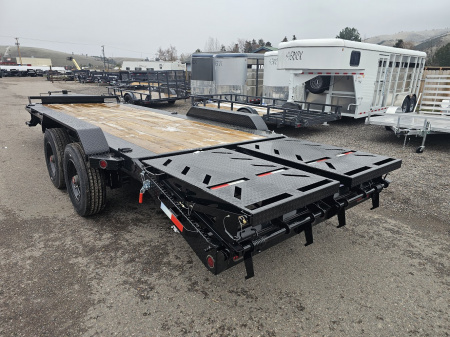New 2026 Iron Bull 22' 22k Super Single Equipment Trailer