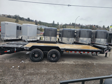 New 2026 Iron Bull 22' 22k Super Single Equipment Trailer