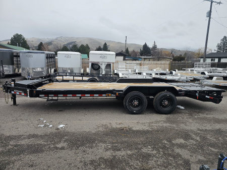 New 2026 Iron Bull 22' 22k Super Single Equipment Trailer