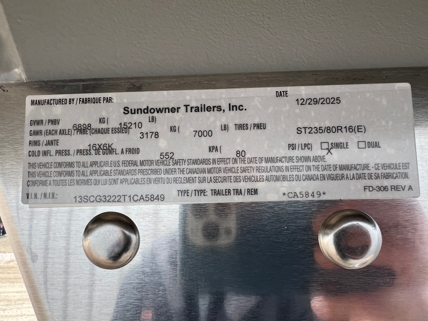 New 2026 Sundowner Trailers 24' Aluminum Gooseneck Cargo / Enclosed Trailer