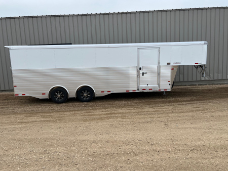 New 2026 Sundowner Trailers 24' Aluminum Gooseneck Cargo / Enclosed Trailer