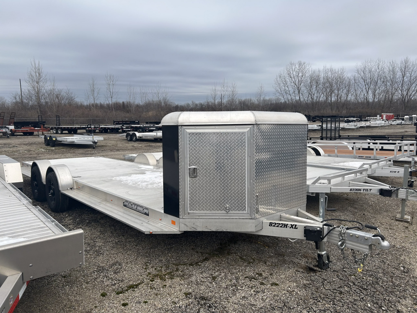 Used 2023 Aluma O7022TA3 Car Hauler