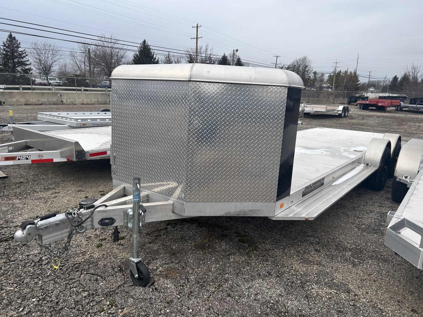 Used 2023 Aluma O7022TA3 Car Hauler