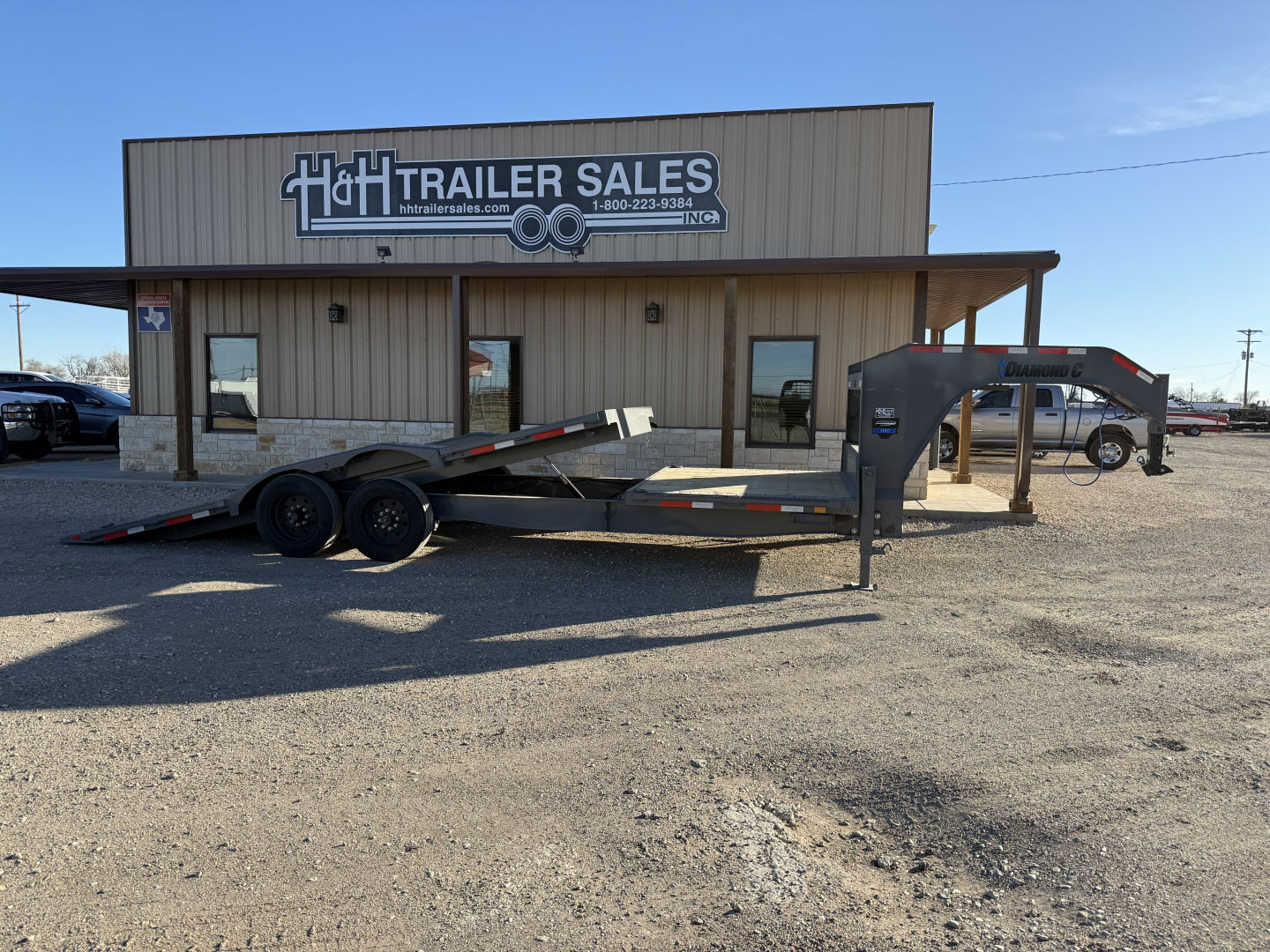 New 2026 Diamond C Trailers HXD 24FT Tilt Trailer