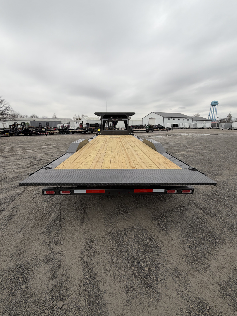 New 2026 Diamond C Trailers HXD210L24X102-GN (24' x 102") 23K Partial Tilt Equipment Trailer