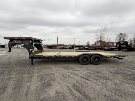 New 2026 Diamond C Trailers HXD210L24X102-GN (24' x 102") 23K Partial Tilt Equipment Trailer