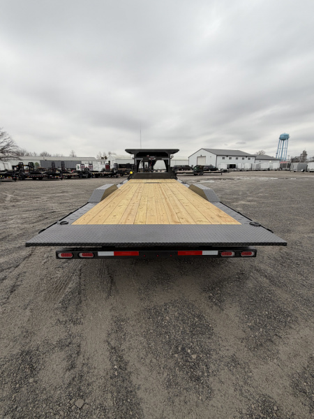 New 2026 Diamond C Trailers HXD210L24X102-GN (24' x 102") 23K Partial Tilt Equipment Trailer