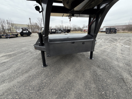 New 2026 Diamond C Trailers HXD210L24X102-GN (24' x 102") 23K Partial Tilt Equipment Trailer