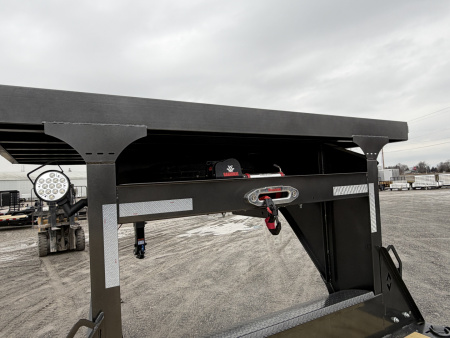 New 2026 Diamond C Trailers HXD210L24X102-GN (24' x 102") 23K Partial Tilt Equipment Trailer