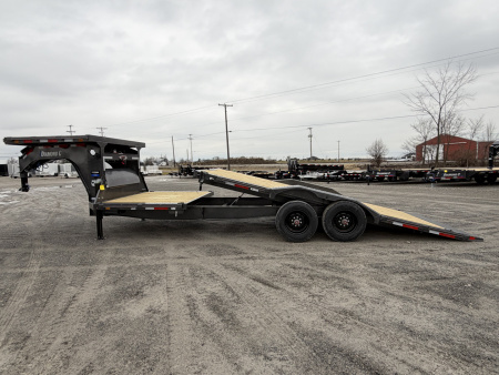 New 2026 Diamond C Trailers HXD210L24X102-GN (24' x 102") 23K Partial Tilt Equipment Trailer