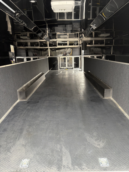 Used 2025 Haulmark EDGE 32 Race Trailer, Sportsman Plus Package, Dual A/C, Pit Accessories, Gen Slides, Polycor, Insulated, 18K GVWR