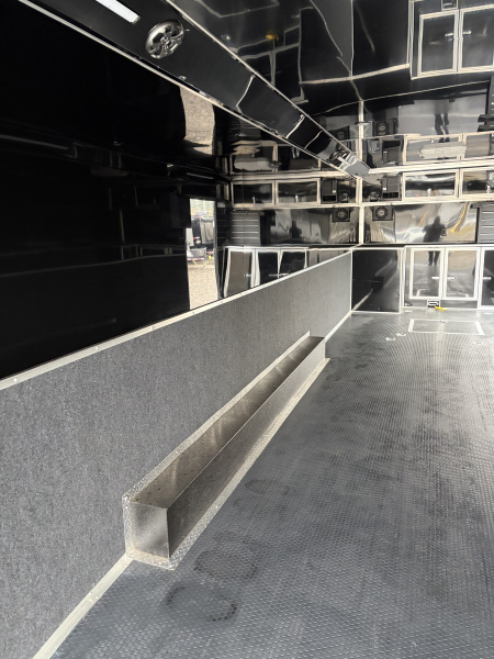 Used 2025 Haulmark EDGE 32 Race Trailer, Sportsman Plus Package, Dual A/C, Pit Accessories, Gen Slides, Polycor, Insulated, 18K GVWR