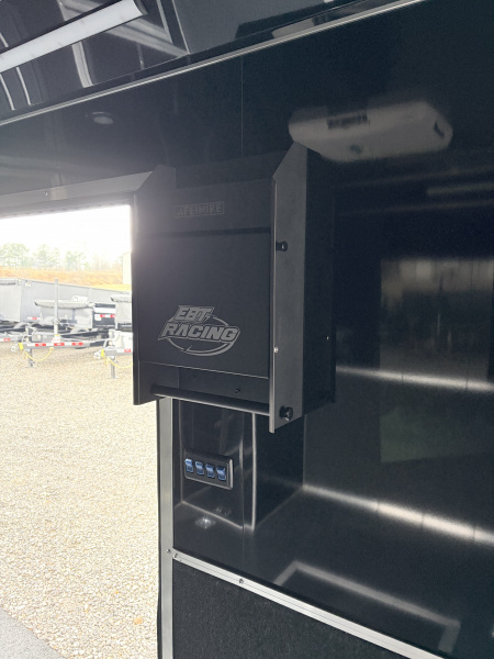 Used 2025 Haulmark EDGE 32 Race Trailer, Sportsman Plus Package, Dual A/C, Pit Accessories, Gen Slides, Polycor, Insulated, 18K GVWR