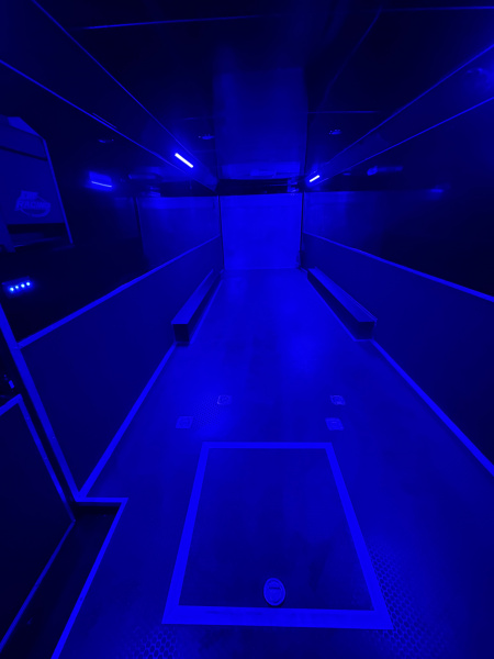 Used 2025 Haulmark EDGE 32 Race Trailer, Sportsman Plus Package, Dual A/C, Pit Accessories, Gen Slides, Polycor, Insulated, 18K GVWR