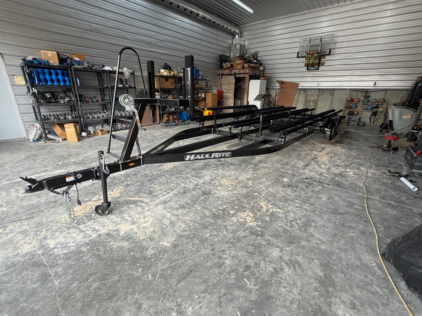 New 2026 Haul-Rite Trailers FS24T TriToon Pontoon Boat
