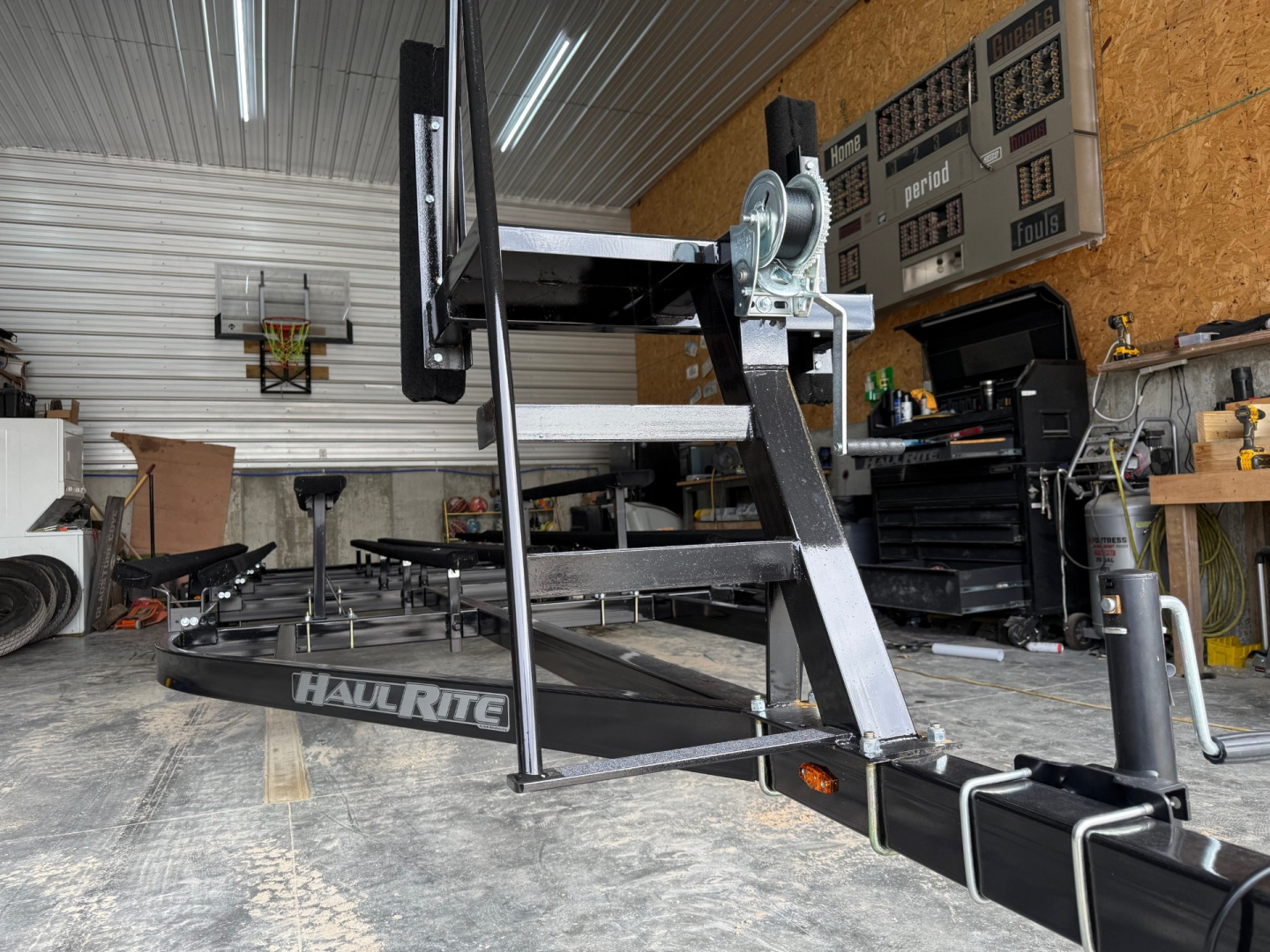 New 2026 Haul-Rite Trailers FS24T TriToon Pontoon Boat
