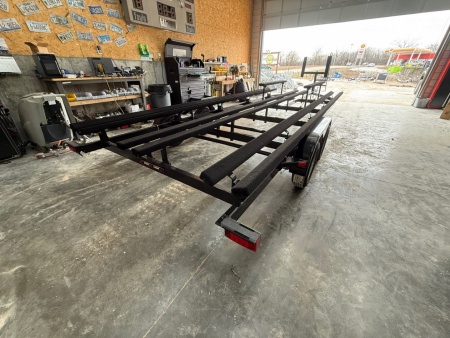 New 2026 Haul-Rite Trailers FS24T TriToon Pontoon Boat