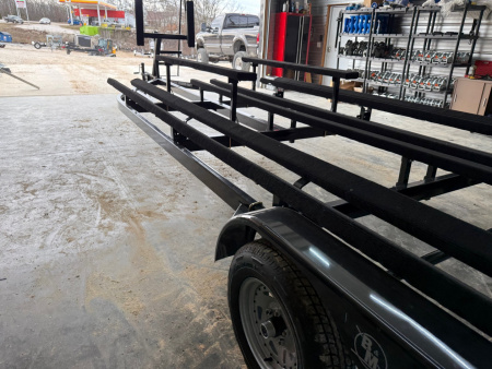 New 2026 Haul-Rite Trailers FS24T TriToon Pontoon Boat
