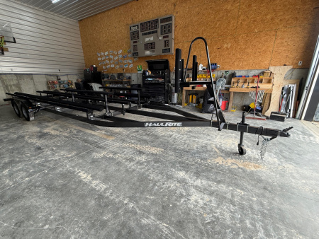 New 2026 Haul-Rite Trailers FS24T TriToon Pontoon Boat